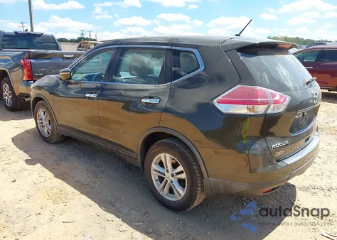 2015 Nissan Rogue S z USA, uszkodzony, nr VIN KNMAT2MT7FP501883